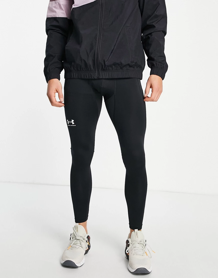 Under Armour – Leggings mit Logobund in Schwarz günstig online kaufen