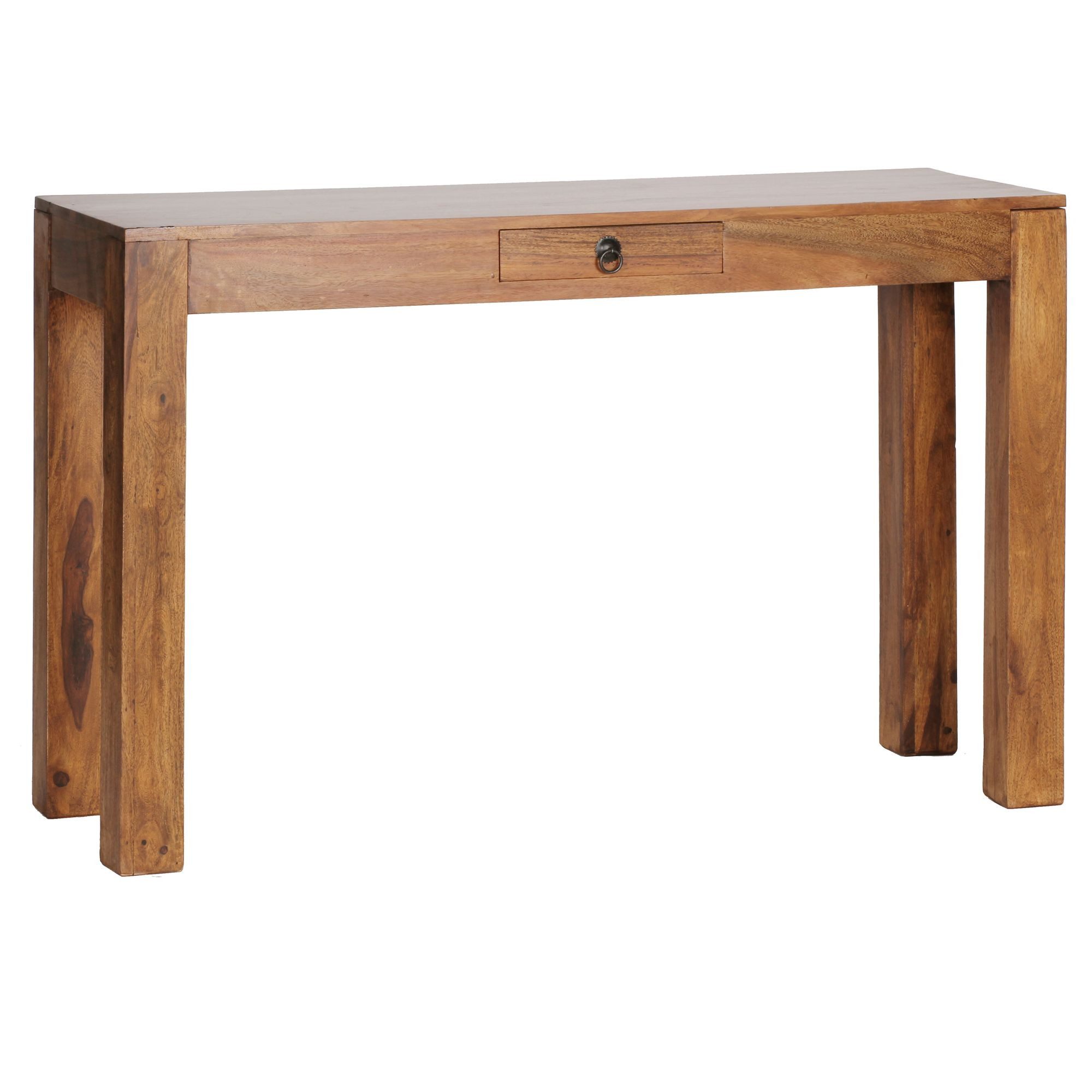 FINEBUY Konsolentisch SuVa1177_1 (Massivholz 120x70x40 cm günstig online kaufen