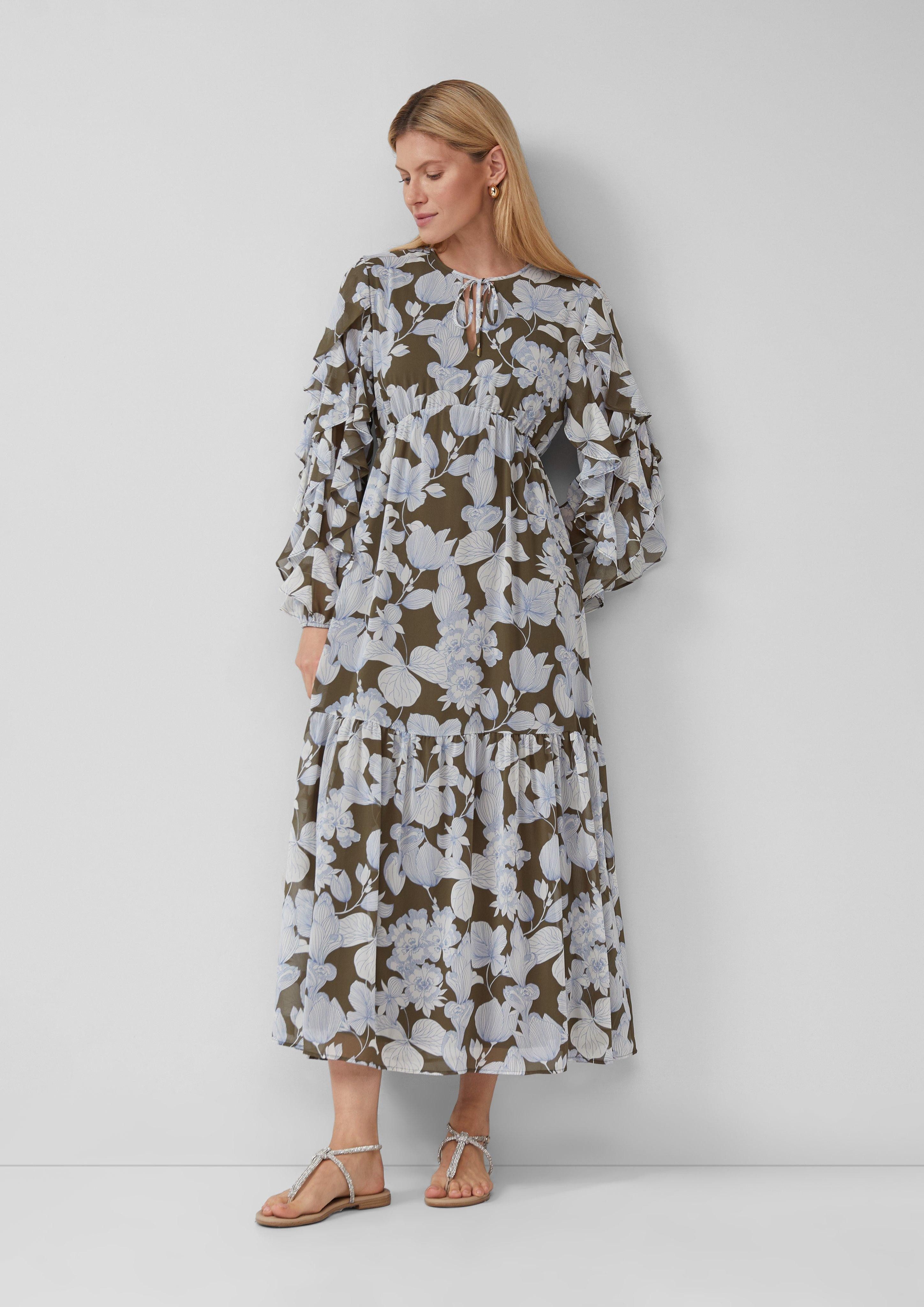 s.Oliver BLACK LABEL Maxikleid Maxikleid mit günstig online kaufen