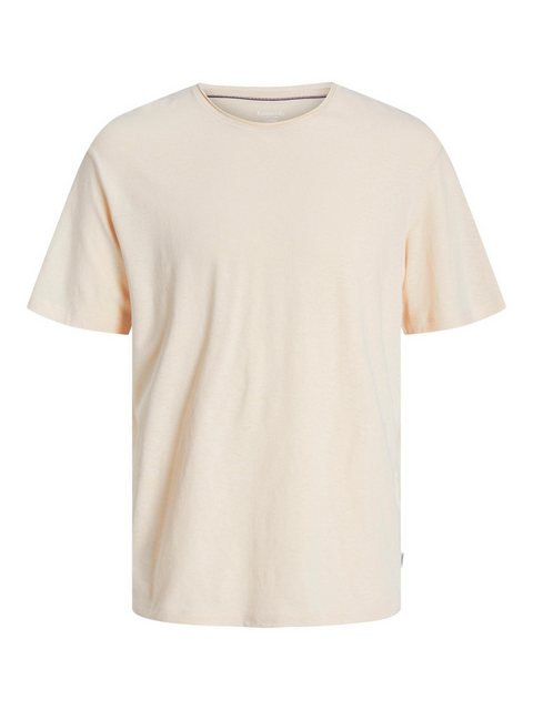 Jack & Jones Kurzarmshirt JJESUMMER LINEN TEE SS O-NECK LN günstig online kaufen