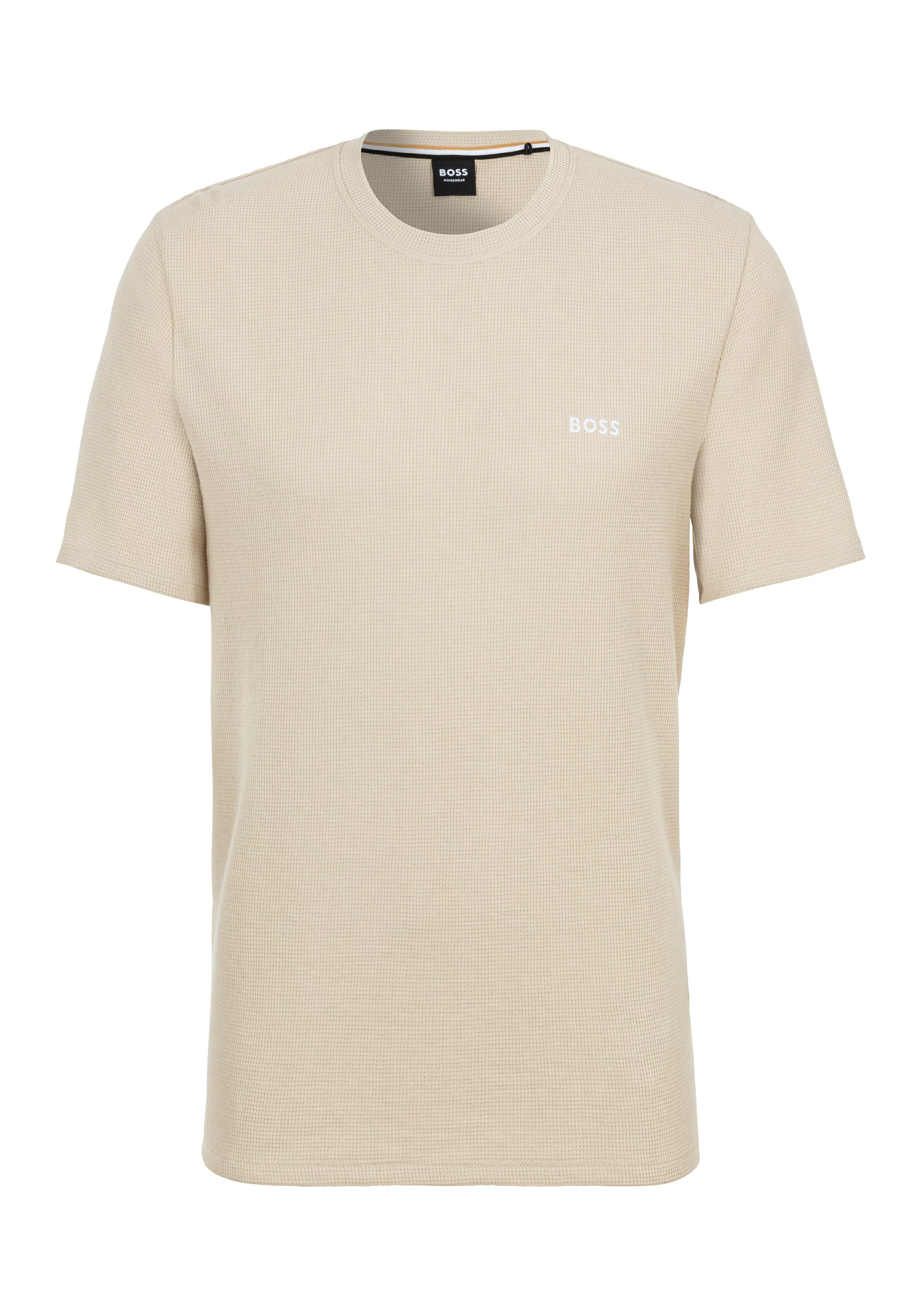 BOSS T-Shirt "Waffle T-Shirt 10242355 01", mit Waffelmuster günstig online kaufen