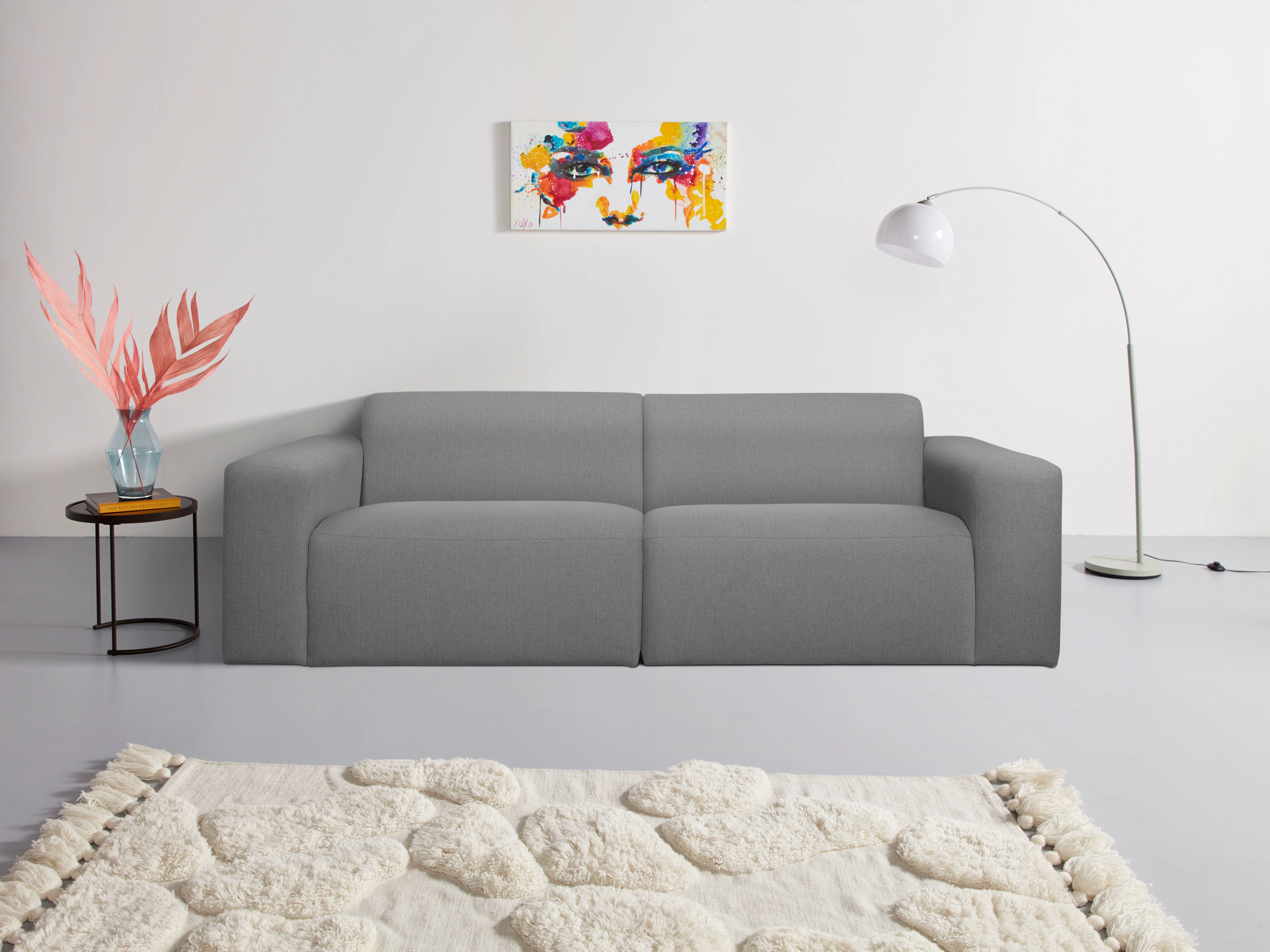 INOSIGN 3-Sitzer "Koa, 228 cm, Modulsofa in Webstoff", Designsofa in Cord günstig online kaufen