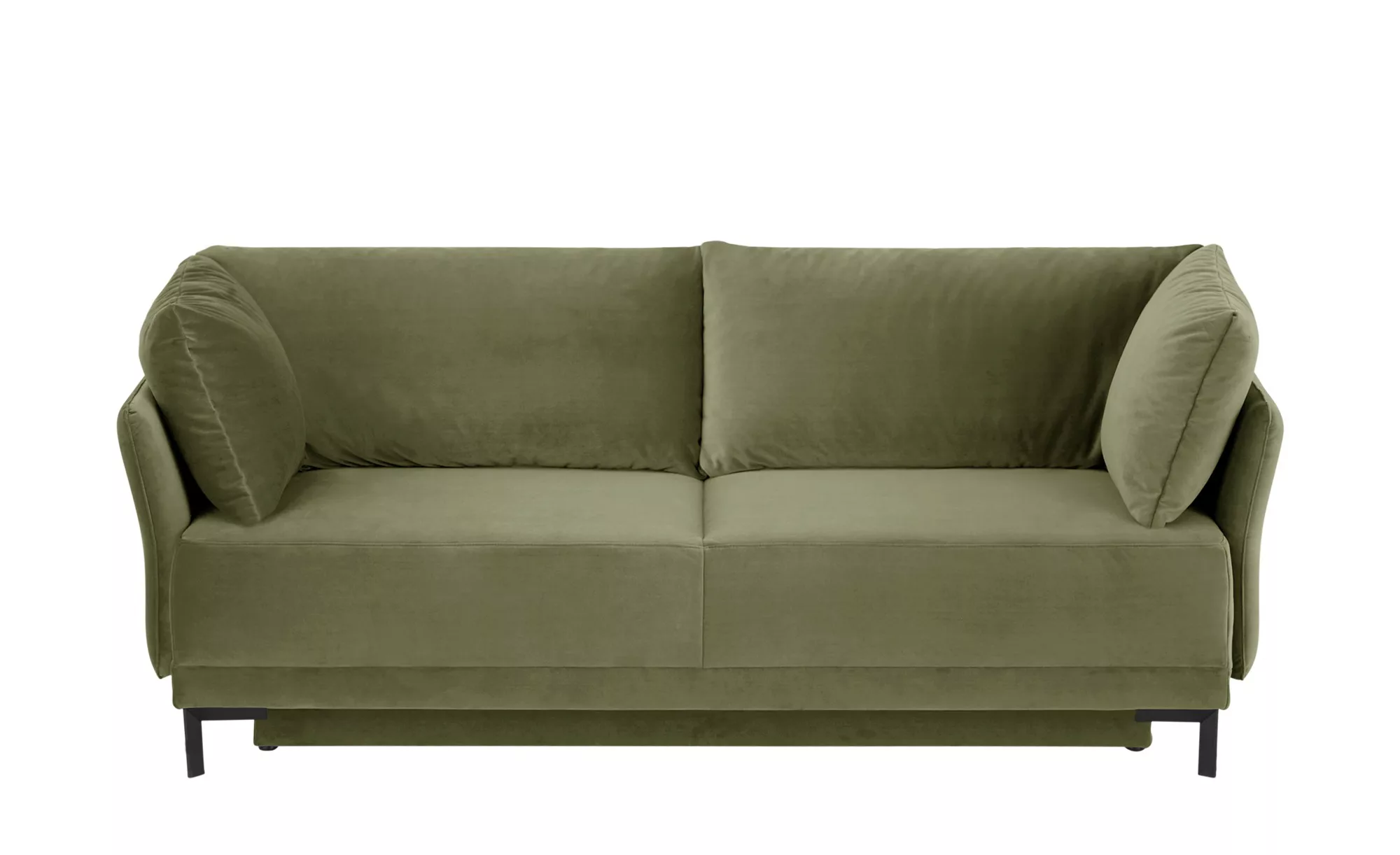 Schlafsofa - grün - 219 cm - 92 cm - 103 cm - Polstermöbel > Sofas > Einzel günstig online kaufen