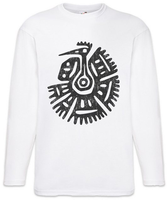 Urban Backwoods Langarmshirt Maya Bird Symbol Langarm T-Shirt Mayan Mayans günstig online kaufen