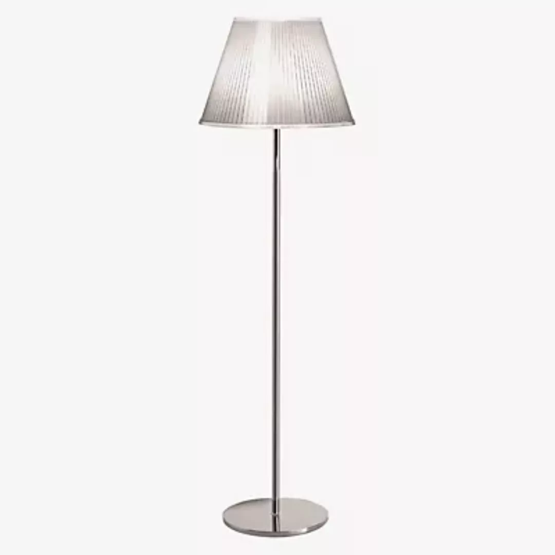 Artemide Choose Stehleuchte, Schirm weiß / Gestell Chrom - H.178 cm günstig online kaufen