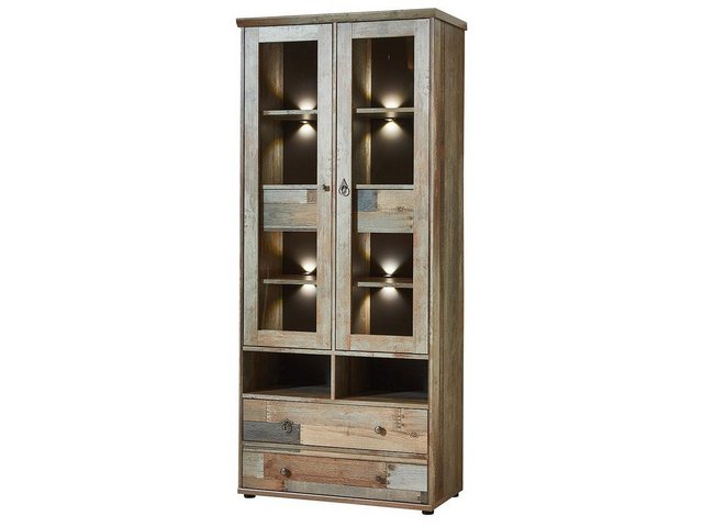 freiraum Vitrine Britta 83 x 188 x 39 cm (B/H/T) günstig online kaufen