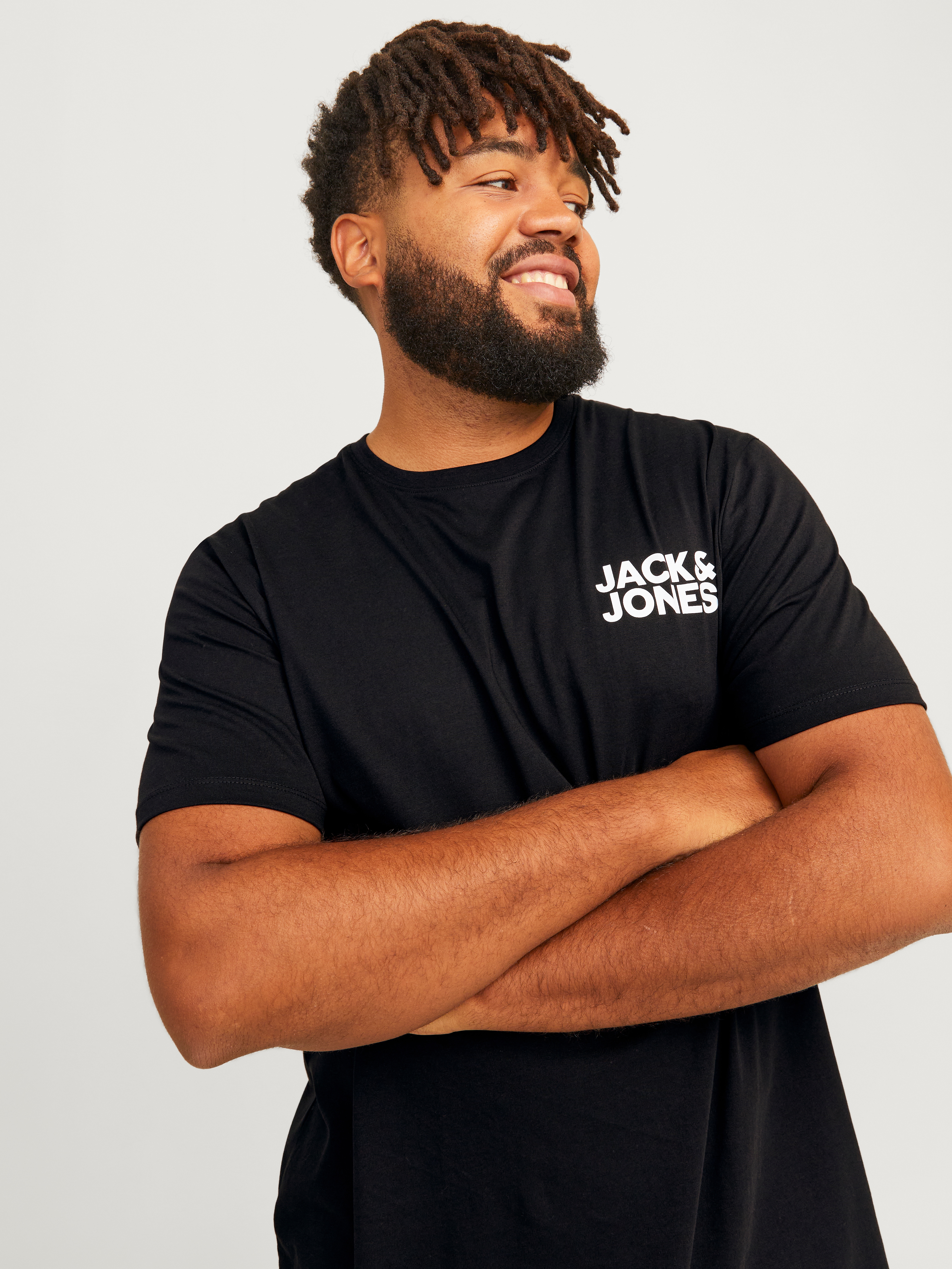 Jack & Jones PlusSize T-Shirt JJECORP LOGO TEE SS O-NECK NOOS PLS mit Logo günstig online kaufen