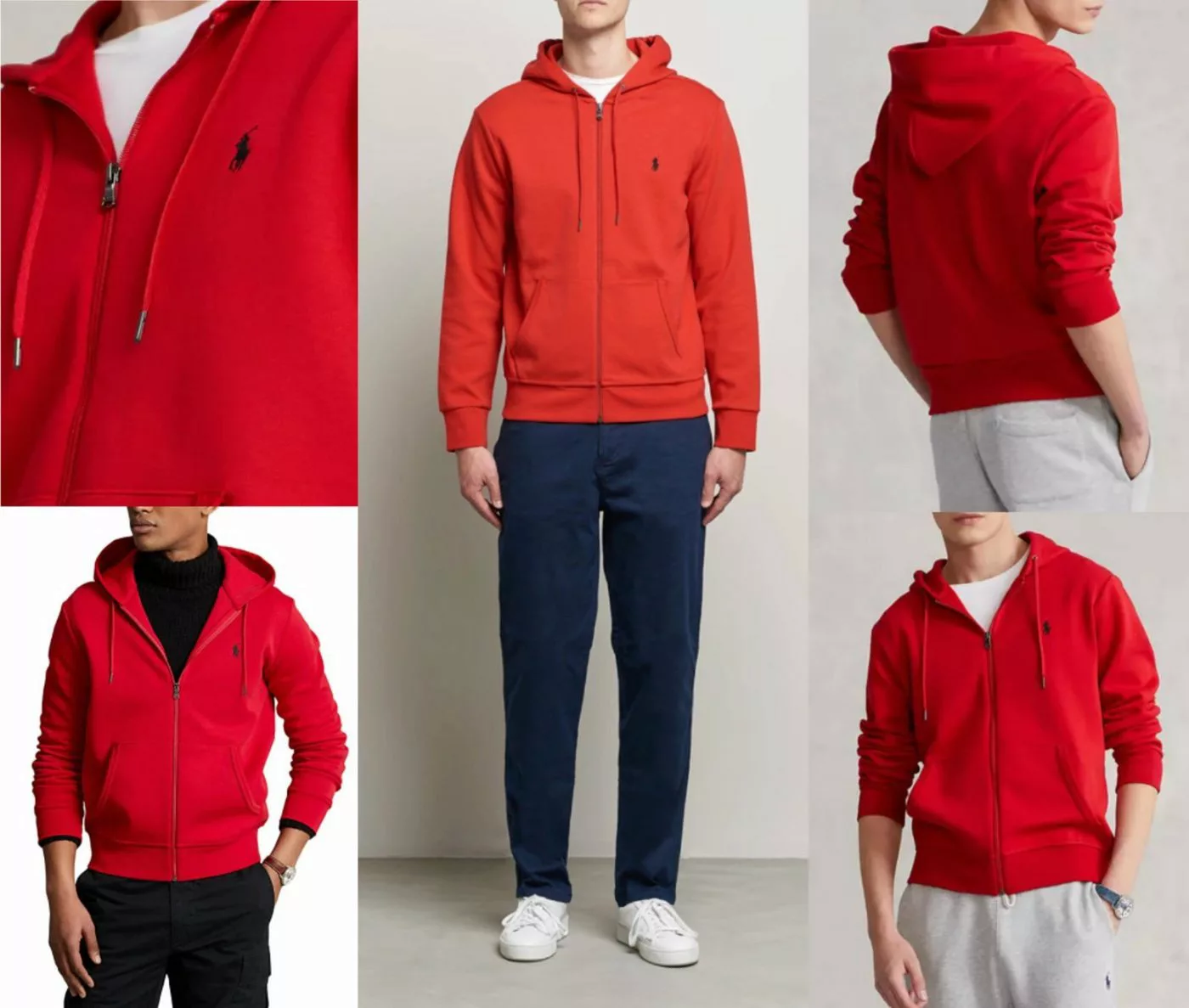 Ralph Lauren Hoodie POLO RALPH LAUREN Double Knit Tech Zip Hoodie Sweater K günstig online kaufen