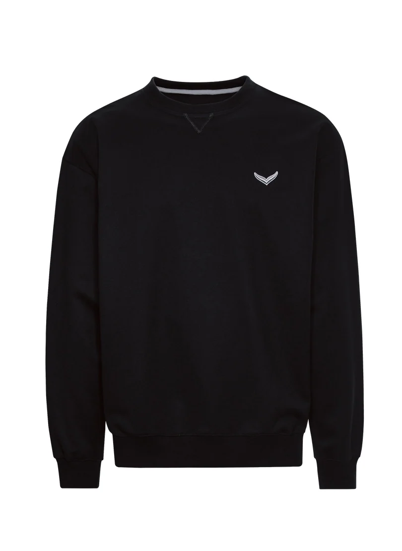 Trigema Sweatshirt "TRIGEMA Oversized Sweatshirt mit Logo-Patch" günstig online kaufen