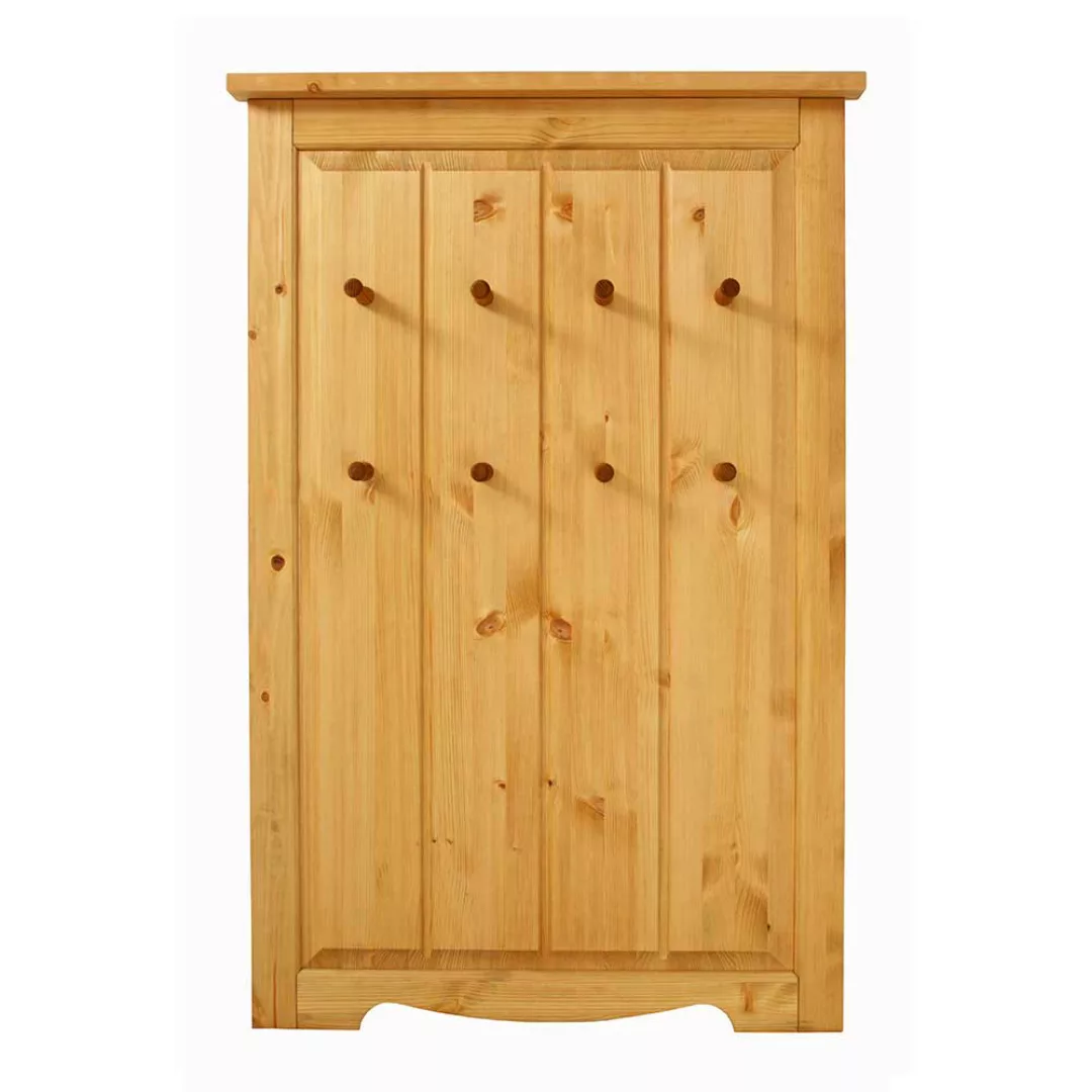 Wandgarderobe aus Kiefer Massivholz 80 cm breit günstig online kaufen