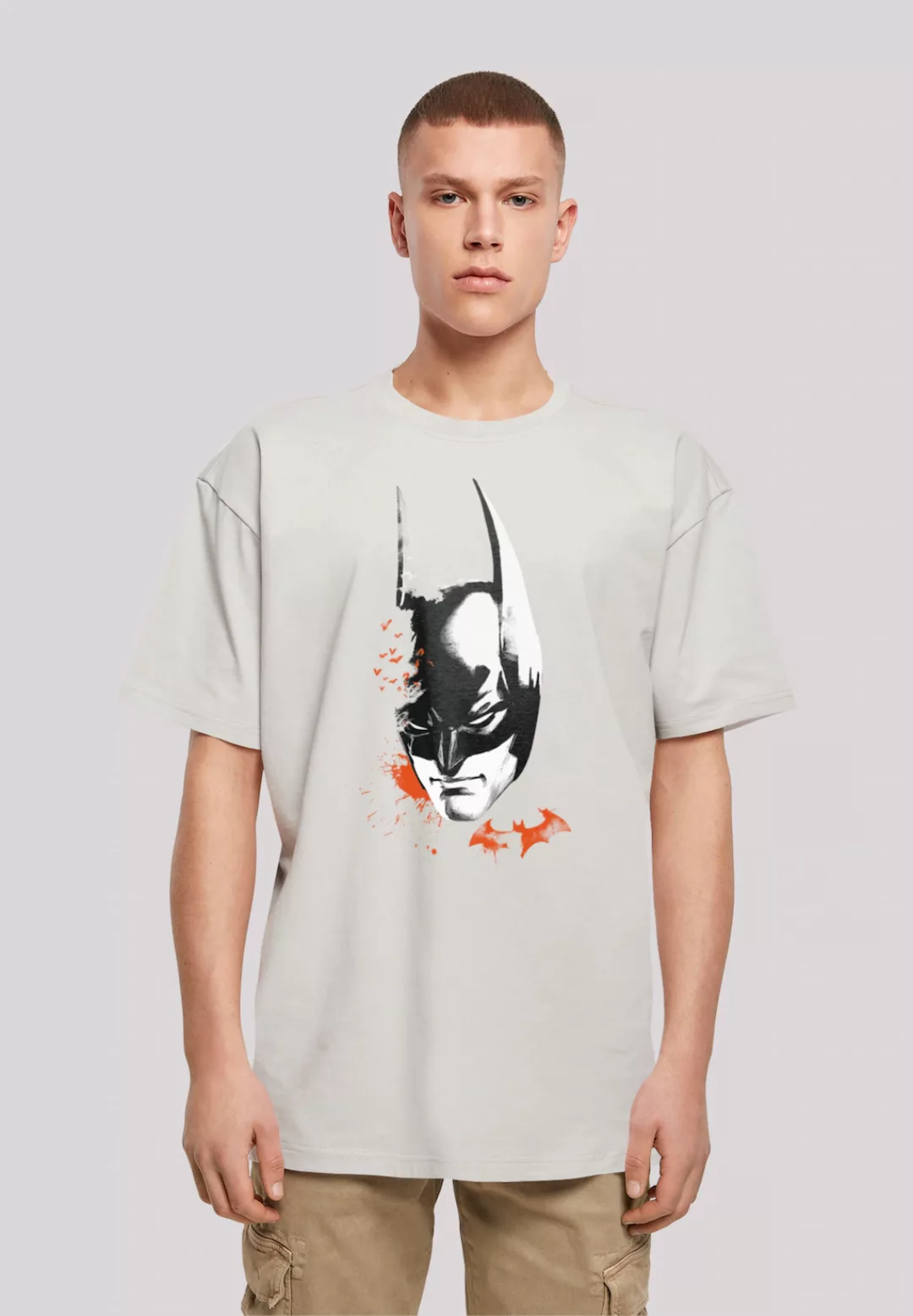 F4NT4STIC T-Shirt "DC Comics Batman Arkham Bats Face", Print günstig online kaufen