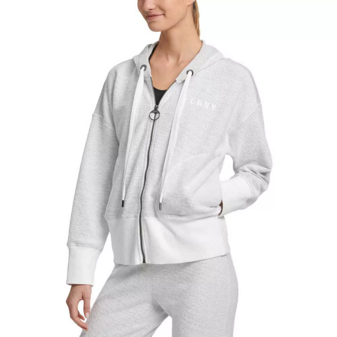 Dkny Dp9j8443 Sweatshirt Mit Reißverschluss S White günstig online kaufen