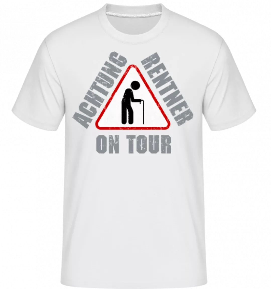 Achtung Rentner On Tour · Shirtinator Männer T-Shirt günstig online kaufen