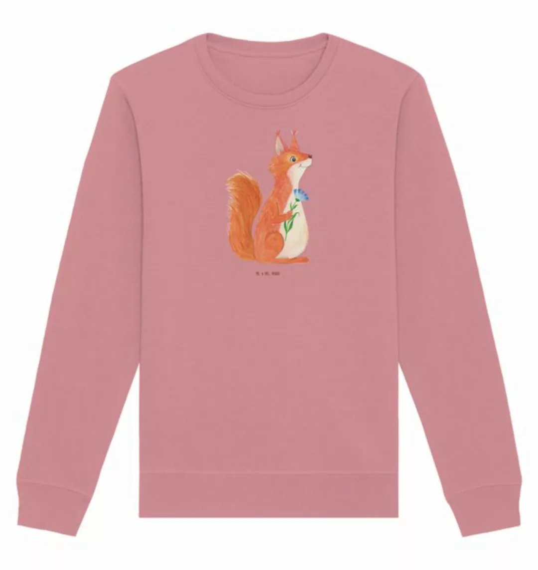 Mr. & Mrs. Panda Longpullover Eichhörnchen Blume Größe M - Canyon Pink - Ge günstig online kaufen