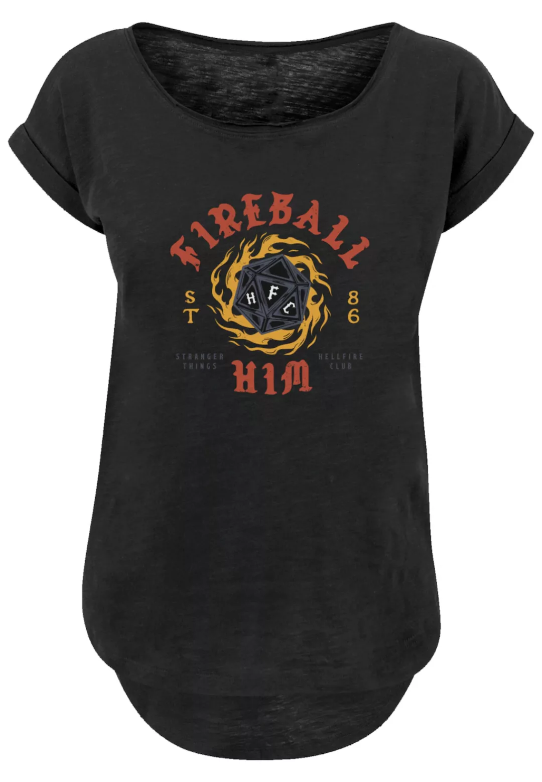 F4NT4STIC T-Shirt "Stranger Things Fireball Dice 86 Netflix TV Series", Pre günstig online kaufen