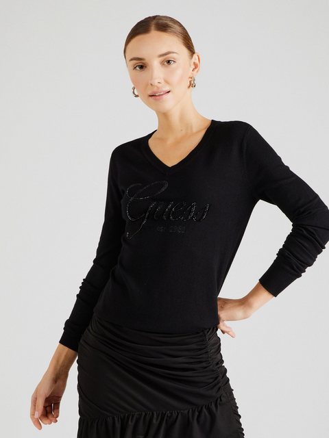 Guess Strickpullover MEGAN (1-tlg) Stickerei günstig online kaufen