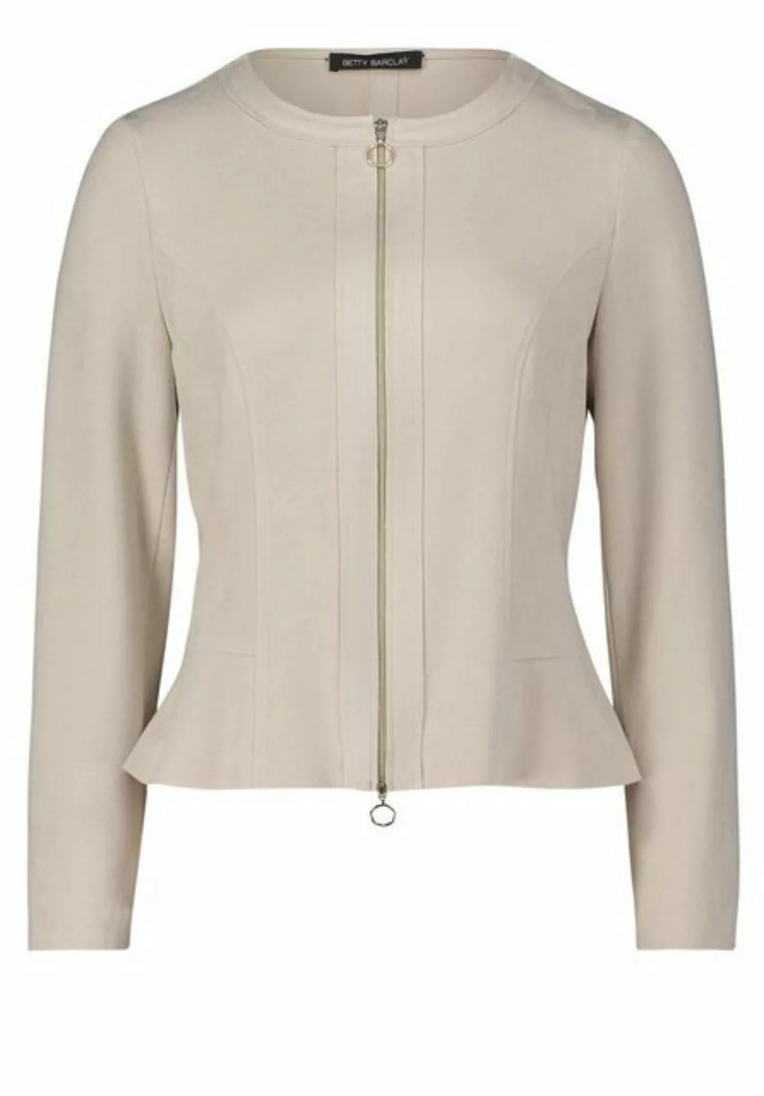 Betty Barclay Jackenblazer Blazerjacke Kurz 1/1 Arm, Powder Sand günstig online kaufen