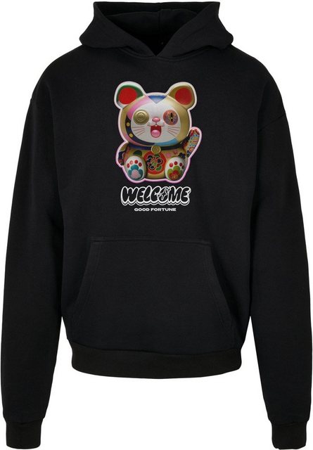 MT Upscale Kapuzenpullover Welcome Cat Ulrta Heavy Oversize Hoodie günstig online kaufen