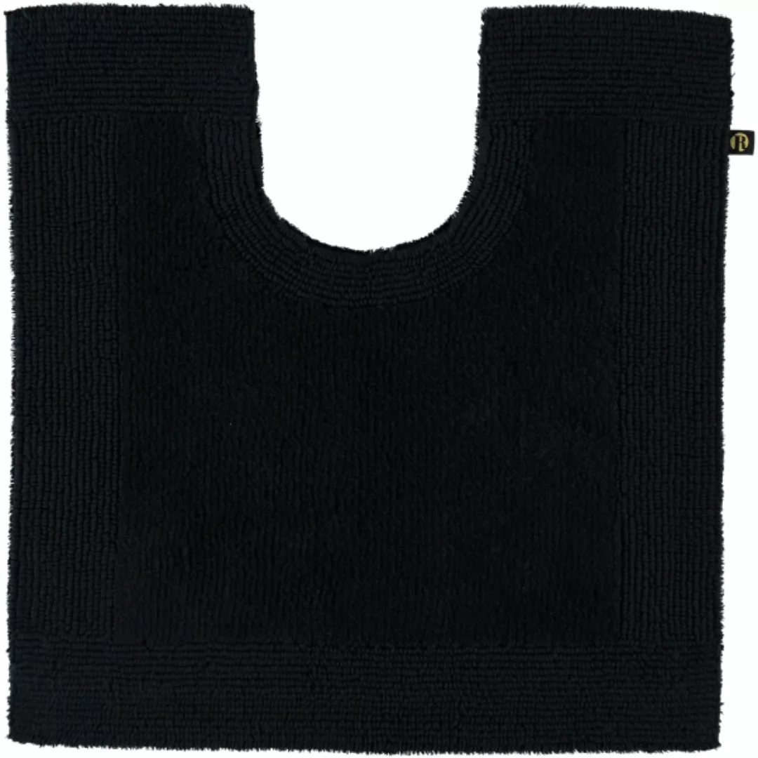 Rhomtuft - Badteppiche Prestige - Farbe: schwarz - 15 - Toilettenvorlage mi günstig online kaufen