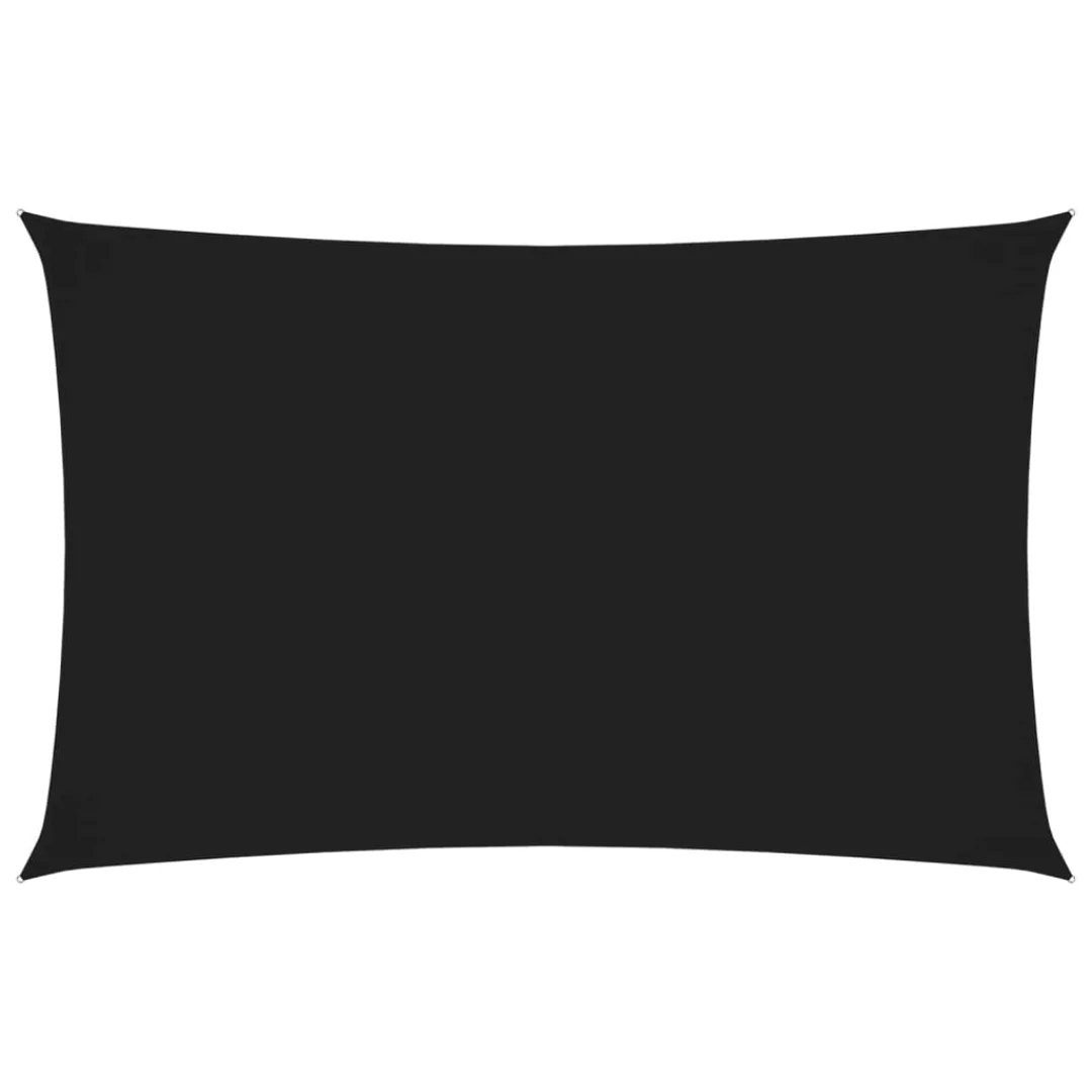 Sonnensegel Oxford-gewebe Rechteckig 2x5 M Schwarz günstig online kaufen