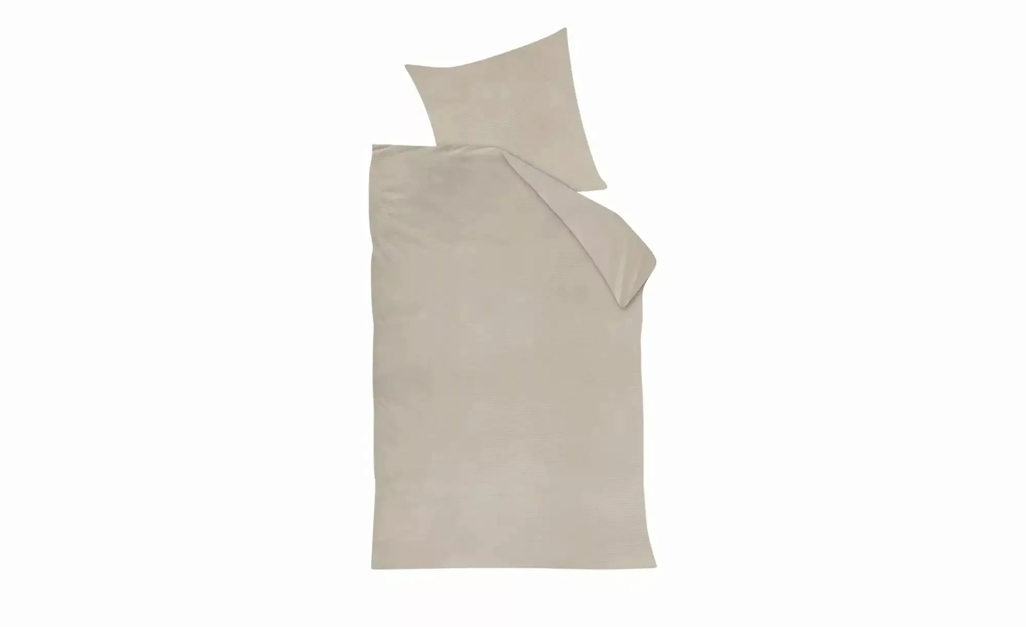 Cord Wende-Bettwäsche  Cosy Corduroy ¦ beige ¦ Maße (cm): B: 135 Bettwaren günstig online kaufen