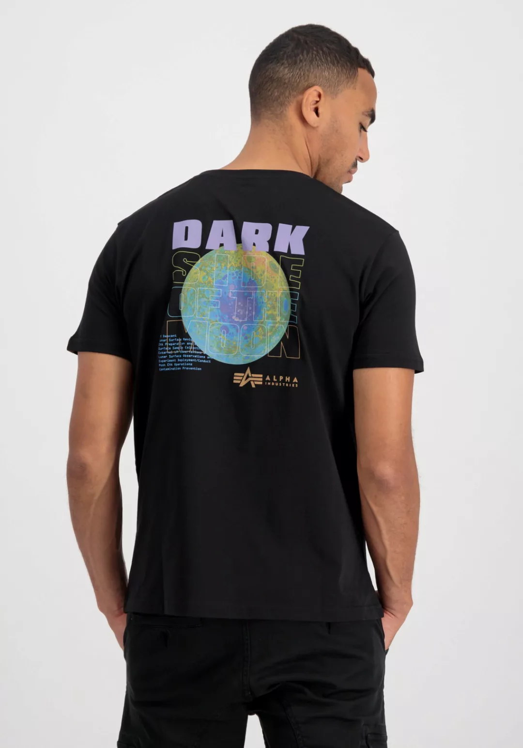 Alpha Industries T-Shirt "Alpha Industries Men - T-Shirts Dark Side T BP" günstig online kaufen