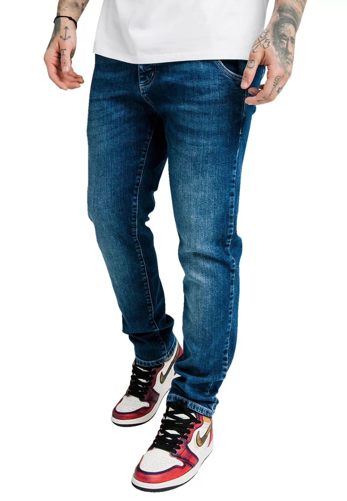 SikSilk Jeans Herren RECYCLED DENIMS SS-18039 Midstone günstig online kaufen