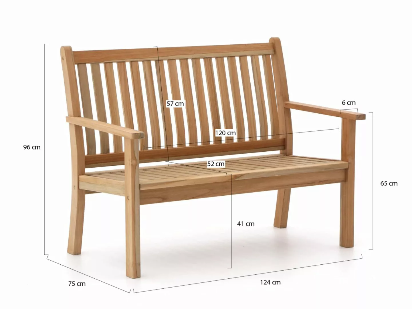 Sunyard Oxford Gartenbank 120 cm günstig online kaufen