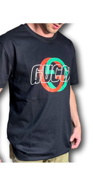 GUCCI Print-Shirt Gucci T-Shirt Schwarz Herren günstig online kaufen