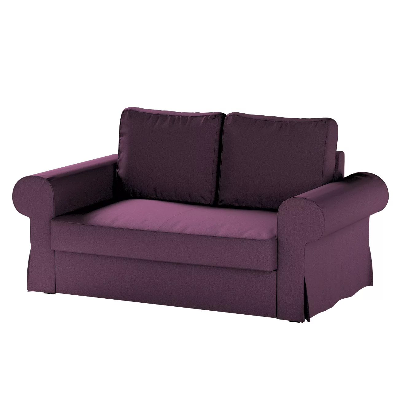 Bezug für Backabro 2-Sitzer Sofa ausklappbar, pflaume, Bezug für Backabro 2 günstig online kaufen