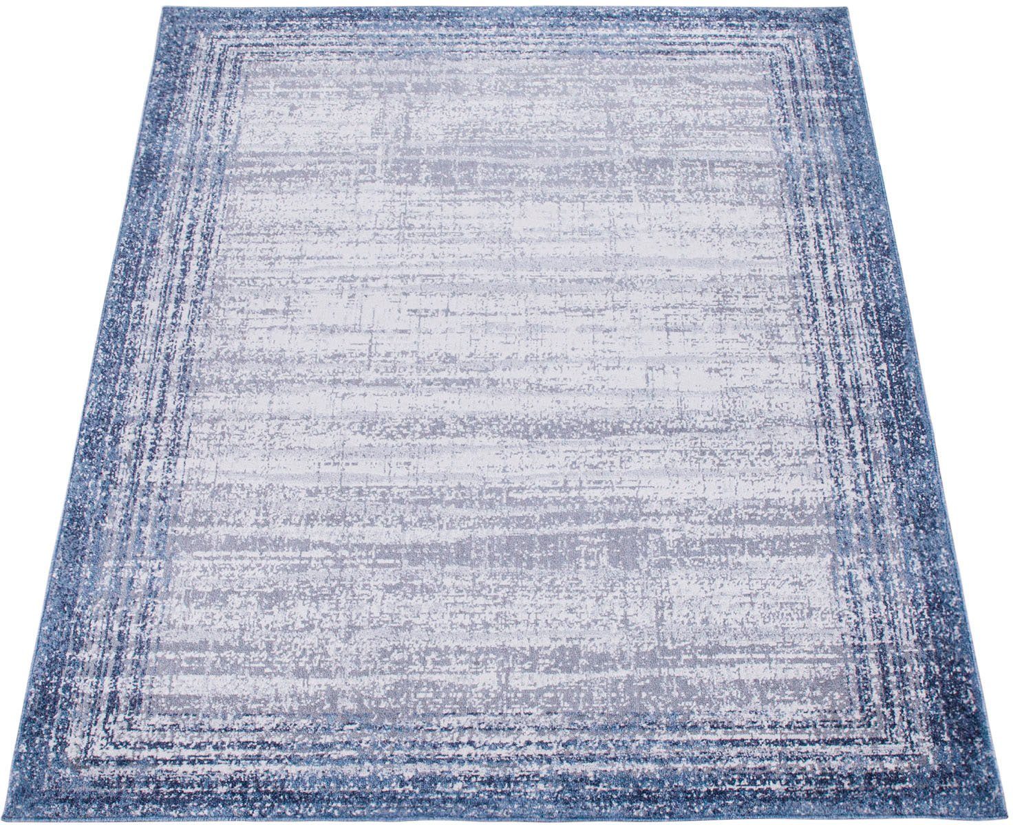 Paco Home Teppich »Catania 842«, rechteckig, 13 mm Höhe, Kurzflor, meliert, günstig online kaufen