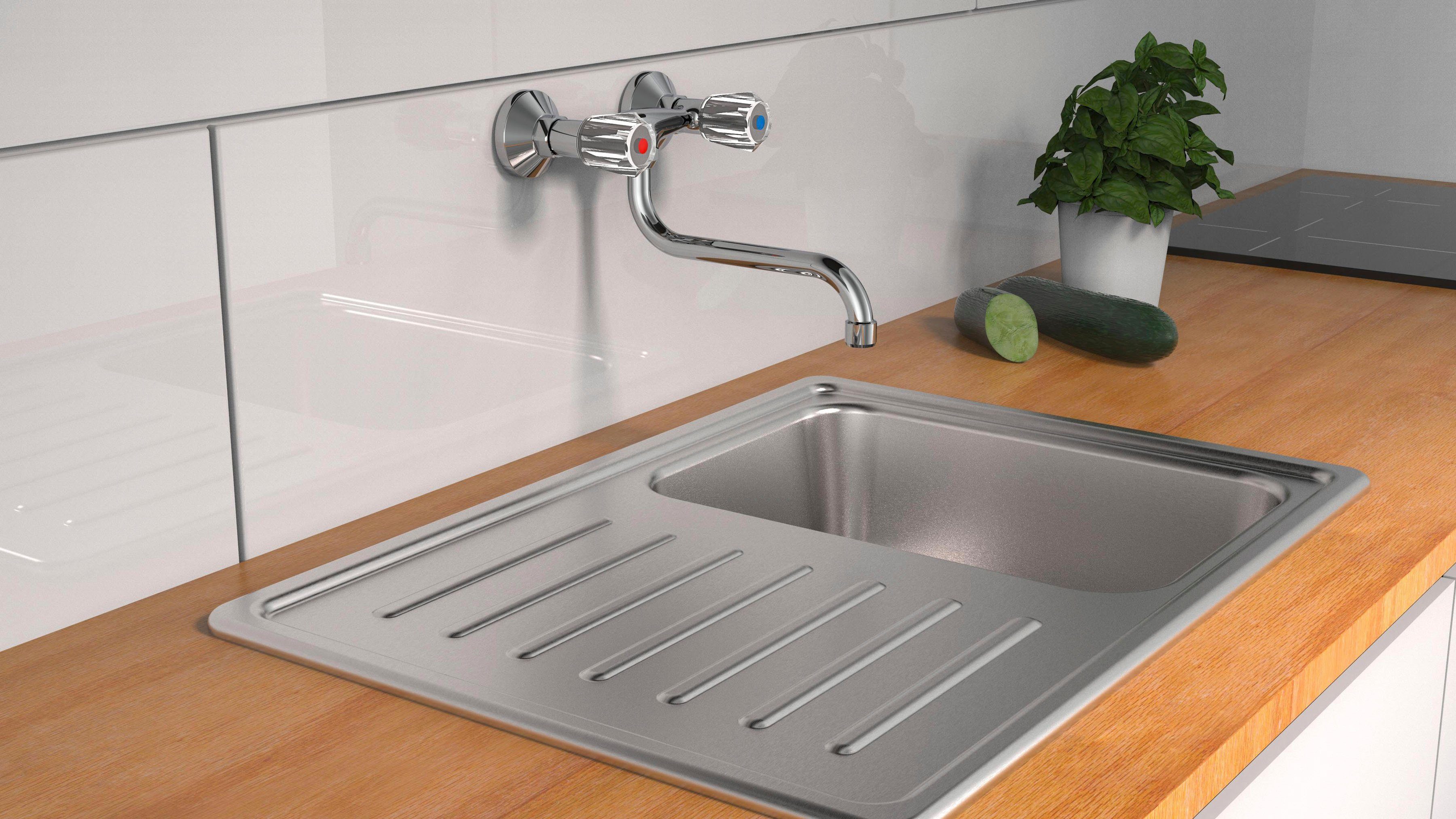 Schütte Spültischarmatur Brillant schwenkbarer Wasserhahn Küche günstig online kaufen