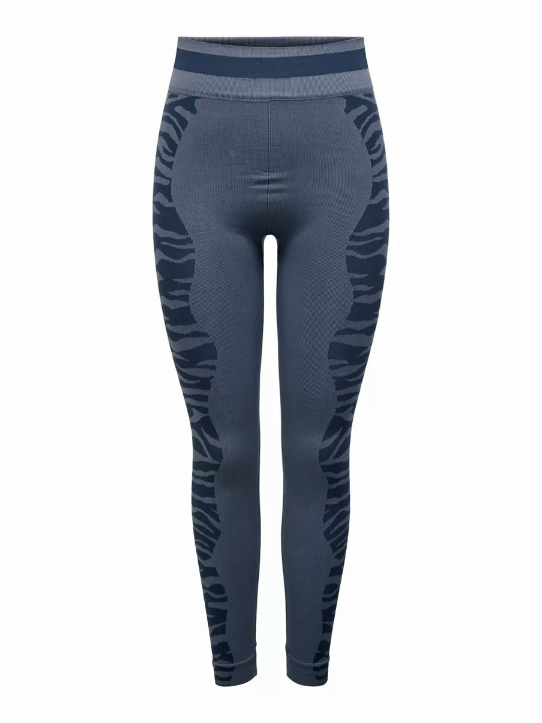 ONLY Seitendetail- Trainingstights Damen Blue; Grey günstig online kaufen