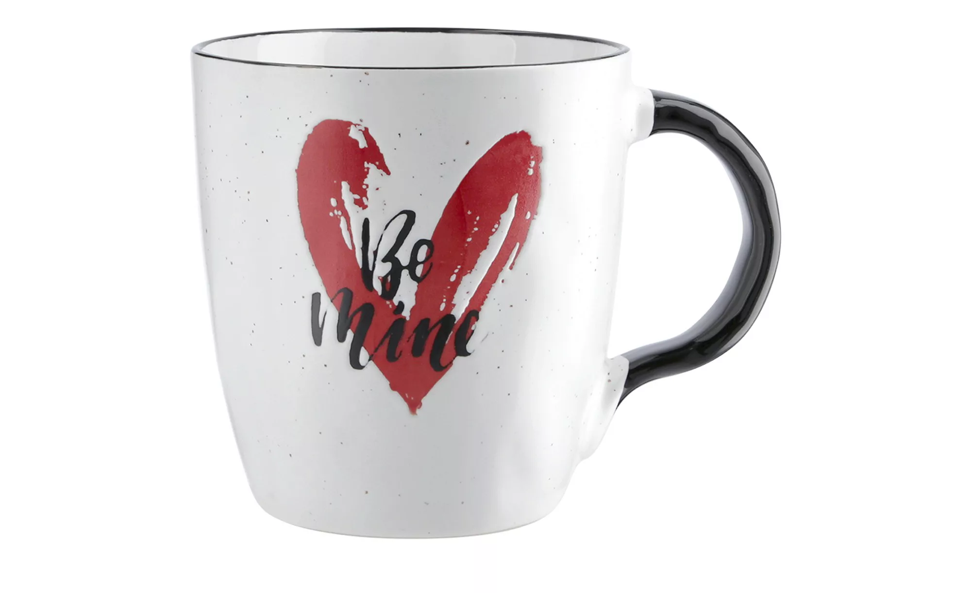 Peill+Putzler Kaffeebecher "Be Mine"   ¦ weiß ¦ Maße (cm): H: 10,6  Ø: 9.8 günstig online kaufen