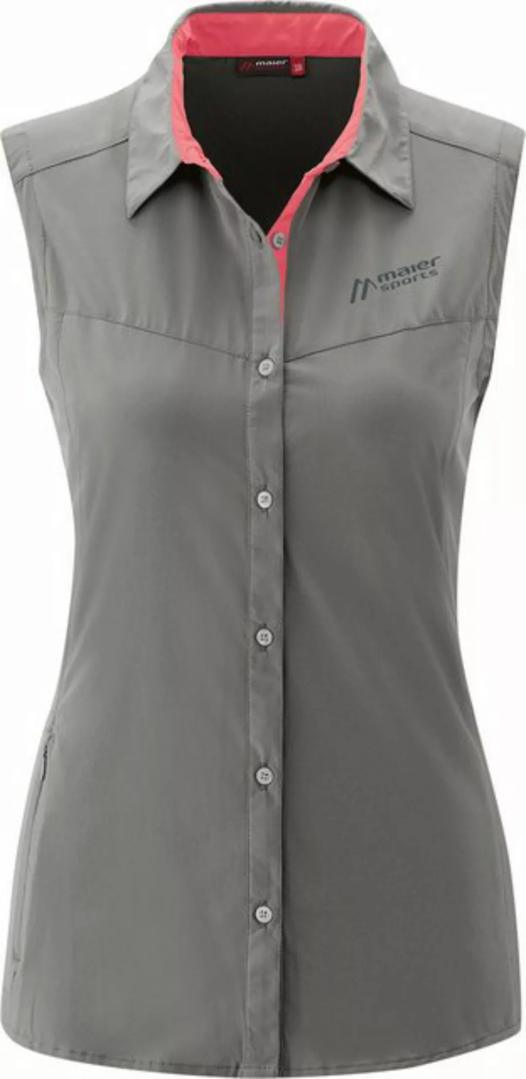 Maier Sports Blusentop Sinnes W Da-Bluse o. Arm el. PEWTER günstig online kaufen