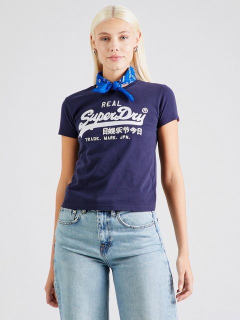 Superdry T-Shirt (1-tlg) Stickerei günstig online kaufen