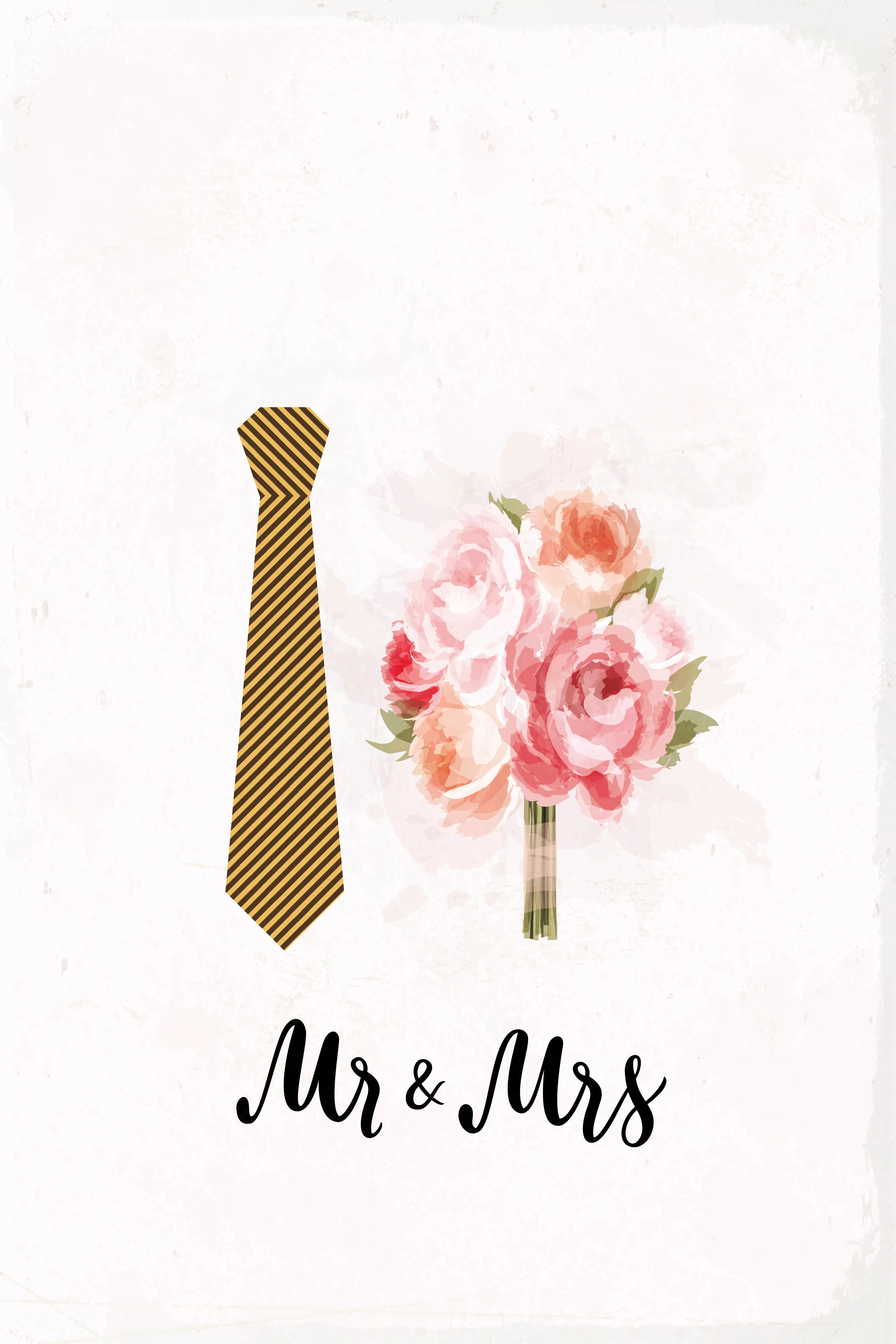 queence Metallbild "Mr & Mrs", (1 St.) günstig online kaufen
