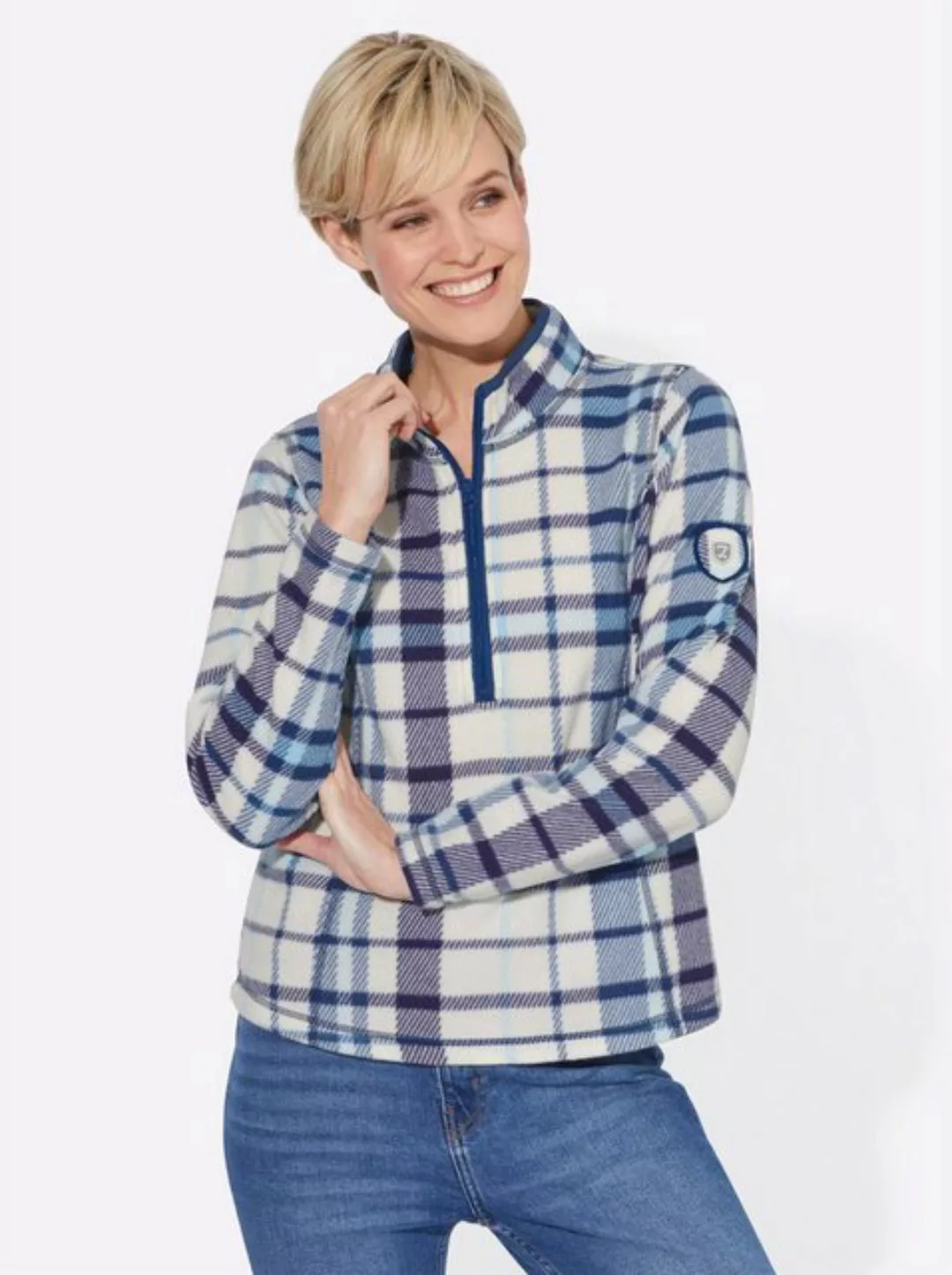 Casual Looks Fleeceshirt "Fleece-Shirt", (1 tlg.) günstig online kaufen