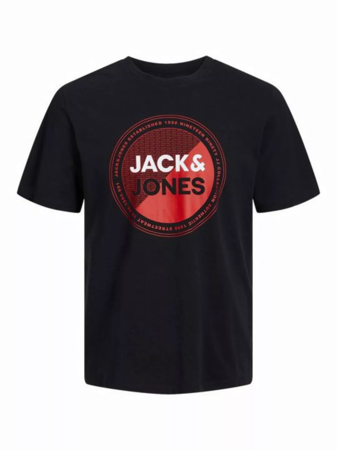Jack & Jones Rundhalsshirt JJLOYD TEE SS CREW NECK günstig online kaufen