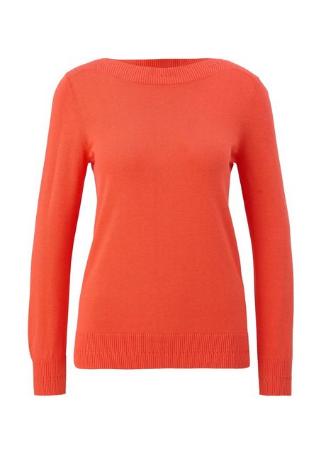 s.Oliver Strickpullover mit auffälliger Farbe günstig online kaufen