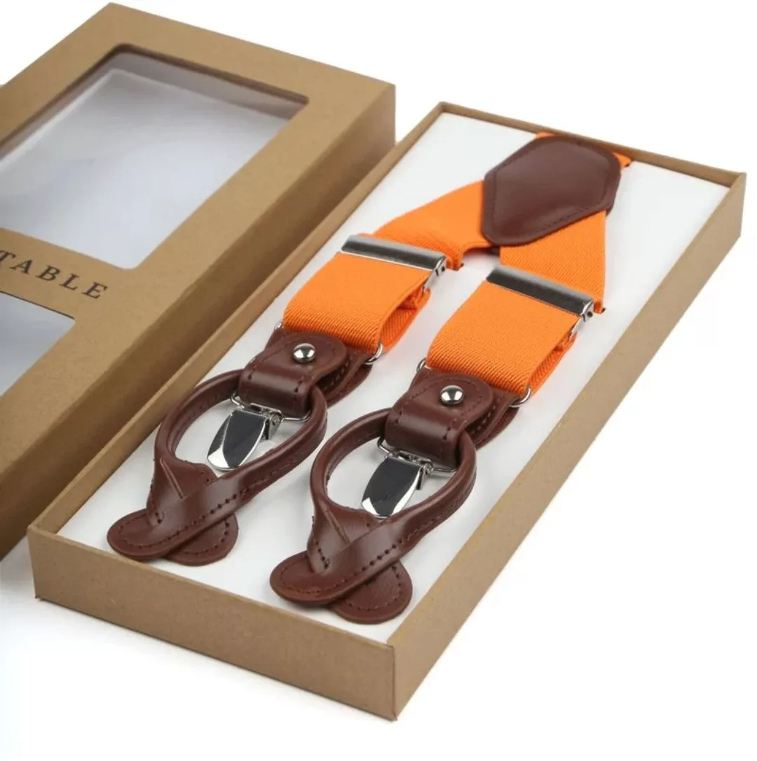 Suitable Luxe Hosenträger Orange - günstig online kaufen