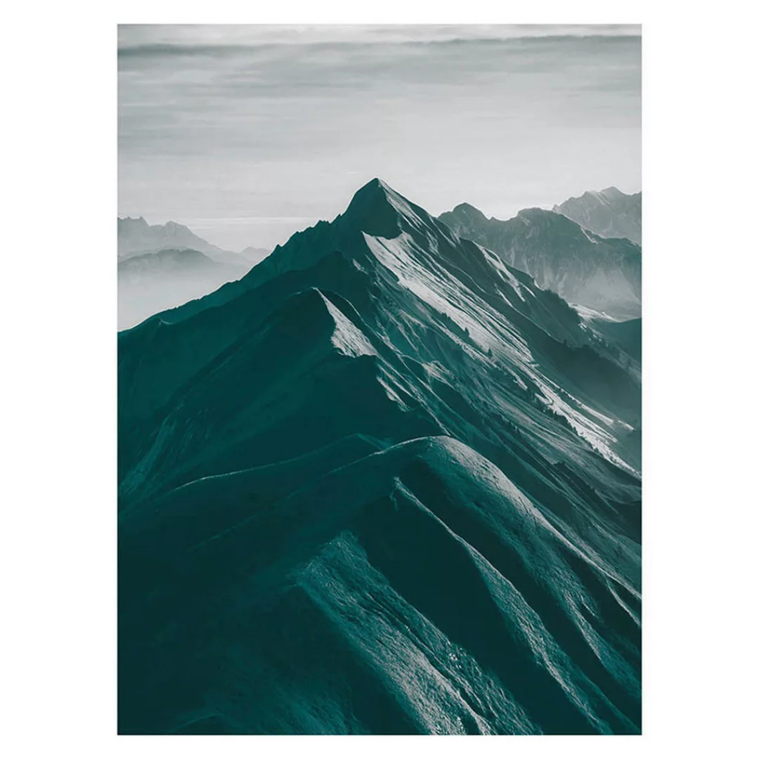 Komar Wandbild Mountains Top Berge B/L: ca. 30x40 cm günstig online kaufen