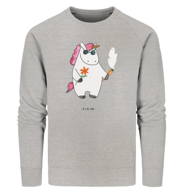 Mr. & Mrs. Panda Longpullover Größe XS Einhorn Woodstock - Heather Grey - G günstig online kaufen