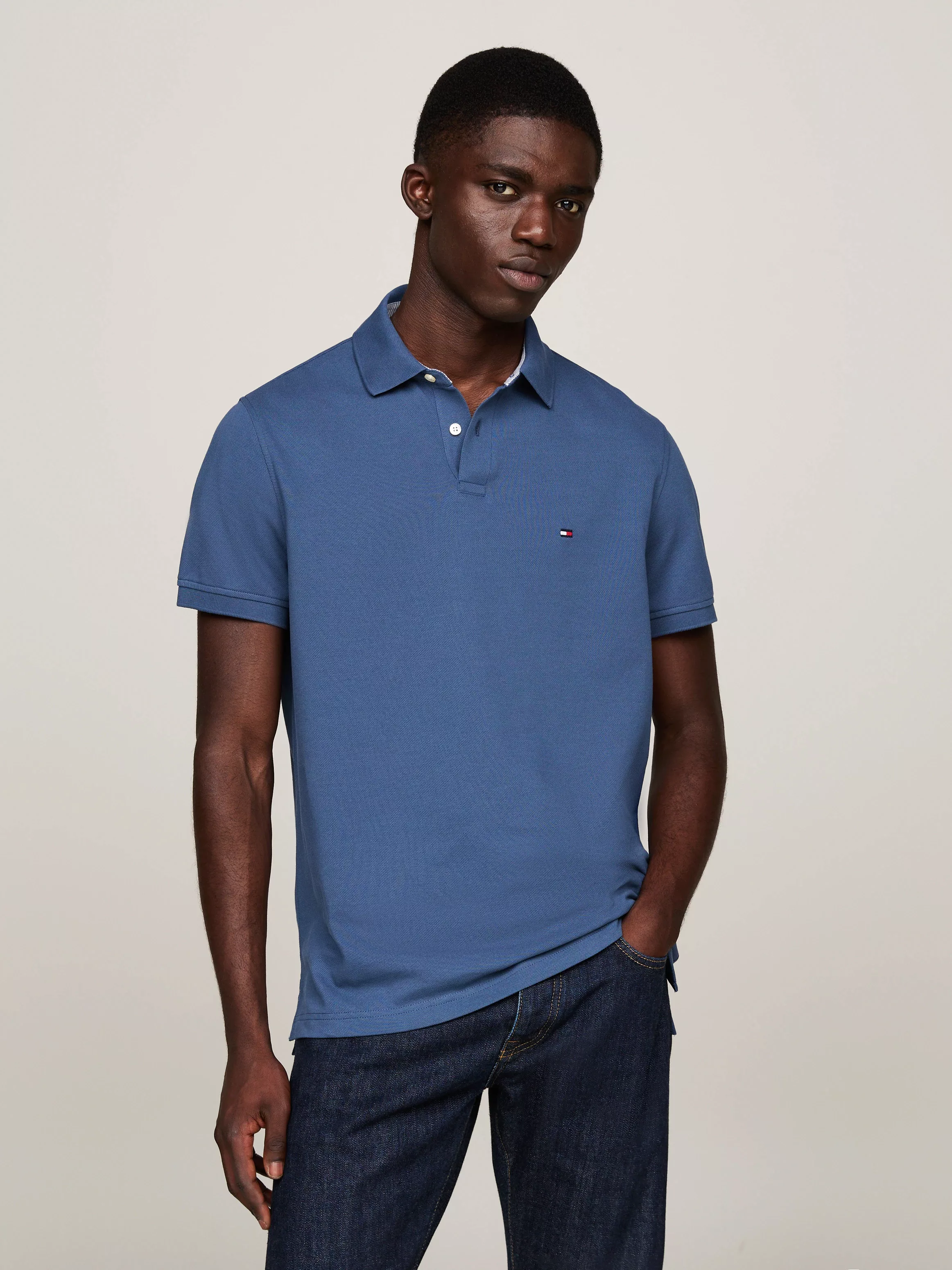 Tommy Hilfiger Poloshirt "1985 REGULAR POLO", mit Tommy Hilfiger Kontrastst günstig online kaufen