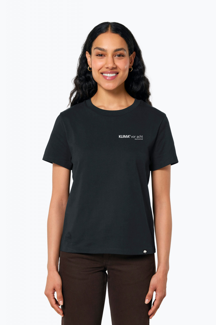 #wirfuerKv8 KLIMA° vor acht Bio T-Shirt für Frauen günstig online kaufen
