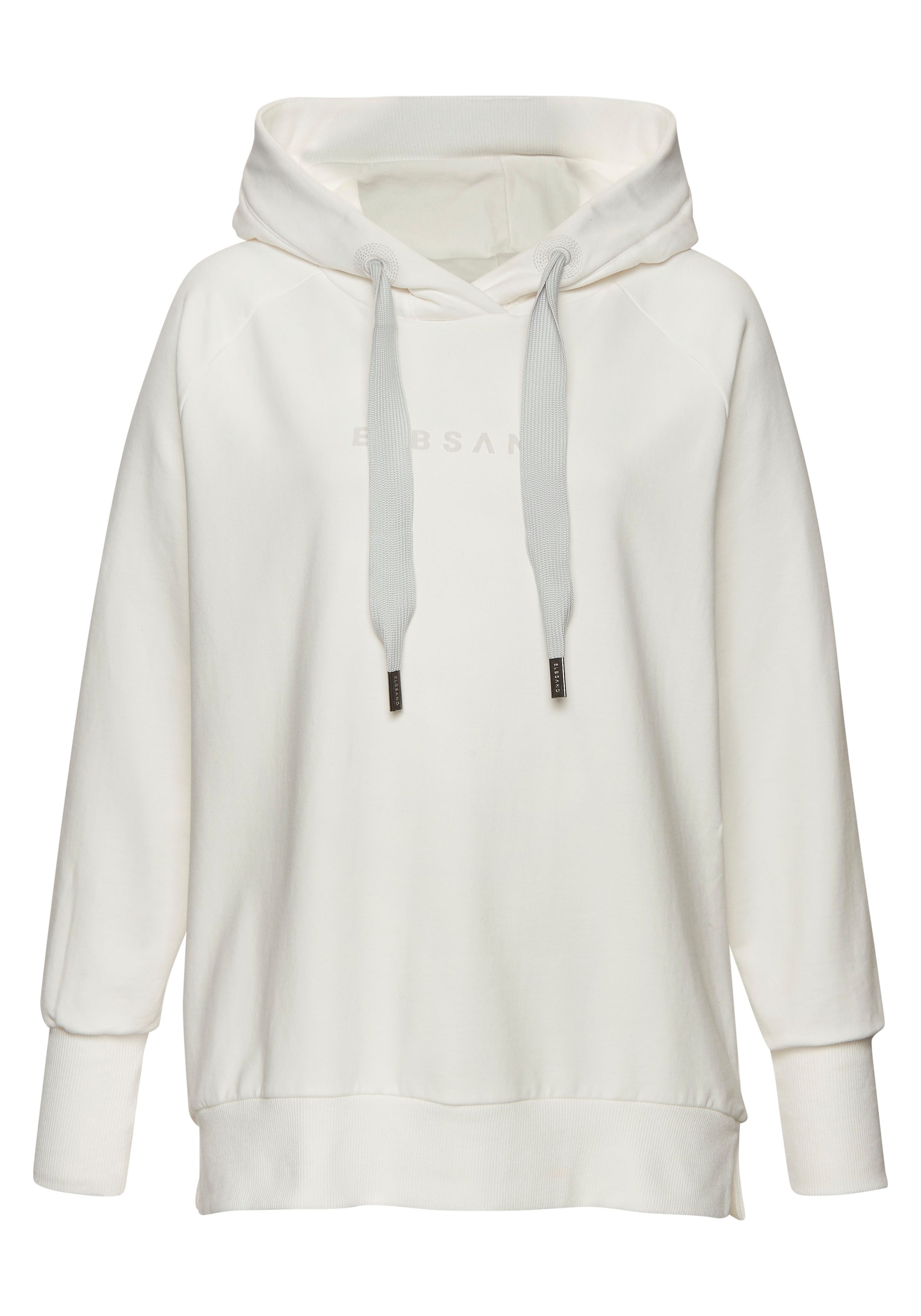 Elbsand Kapuzensweatshirt "Svana", mit Logoprint, bequemer Hoodie, seitlich günstig online kaufen