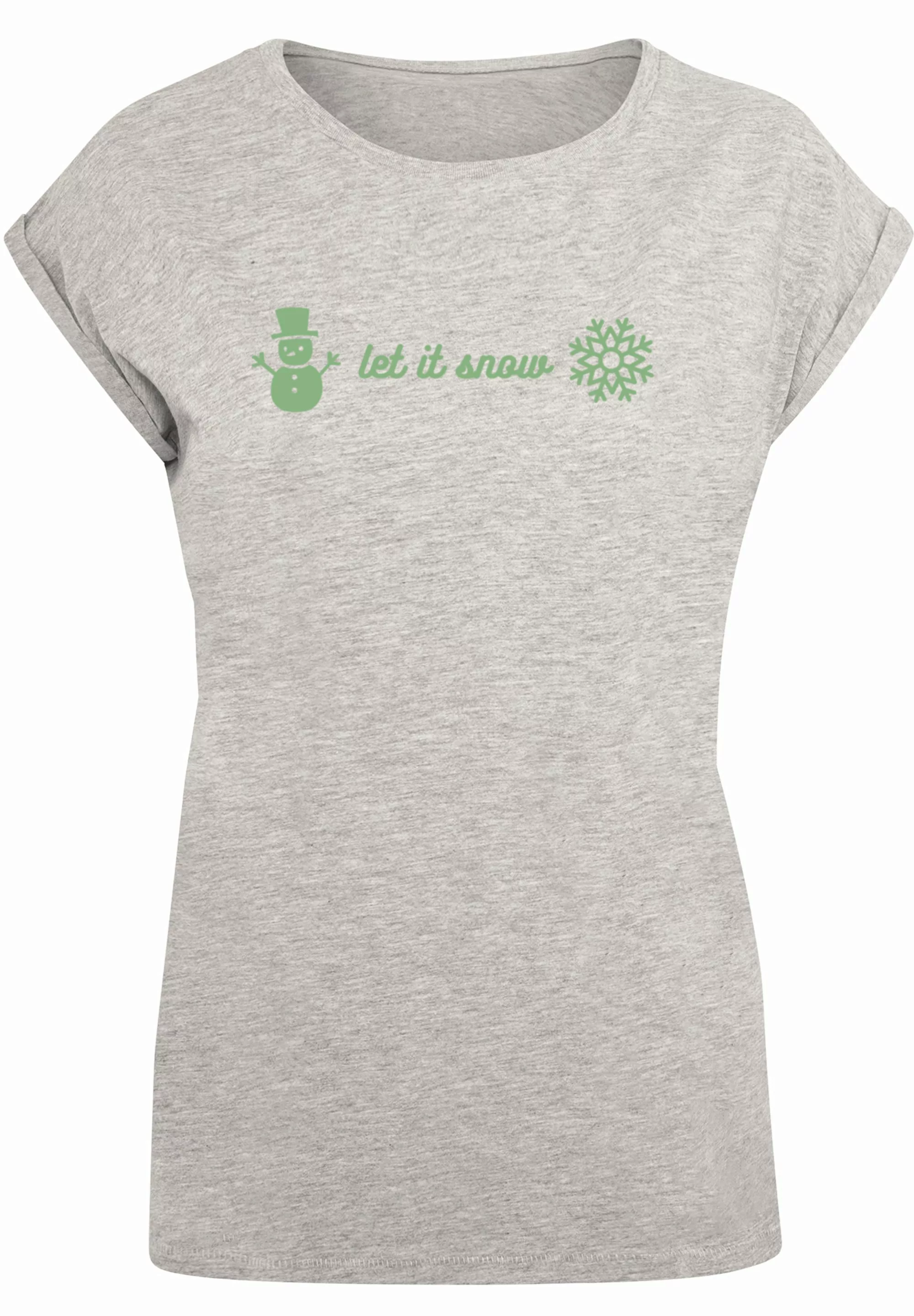 F4NT4STIC T-Shirt "Let It Snow Weihnachten", Print günstig online kaufen