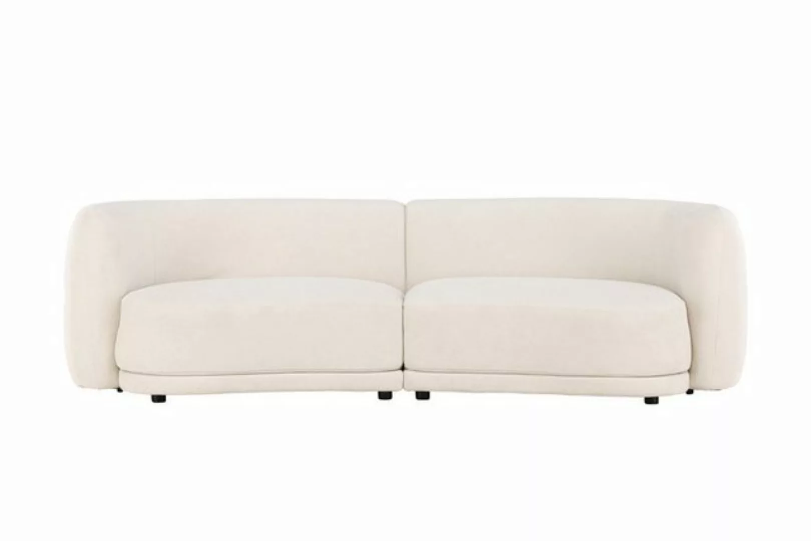 BOURGH 3-Sitzer CIELO Lounge Sofa 3-Sitzer - Couch mit Boucle Stoff in beig günstig online kaufen