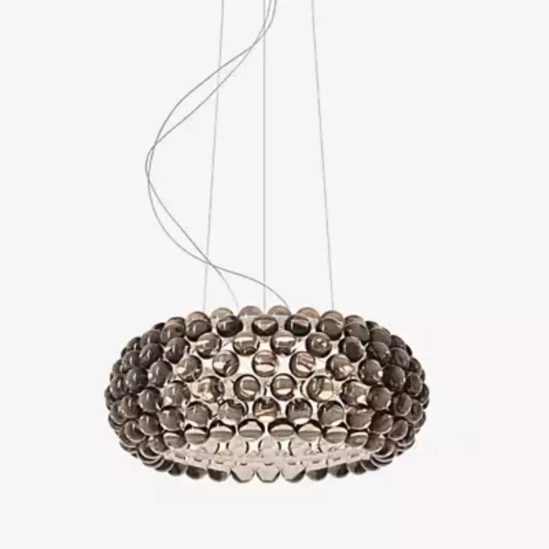 Foscarini Caboche Plus Pendelleuchte, rauchgrau günstig online kaufen