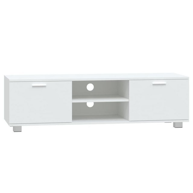 furnicato TV-Schrank Weiß 140x40,5x35 cm Holzwerkstoff günstig online kaufen